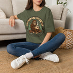 Not Before My Coffee Bigfoot T-Shirt