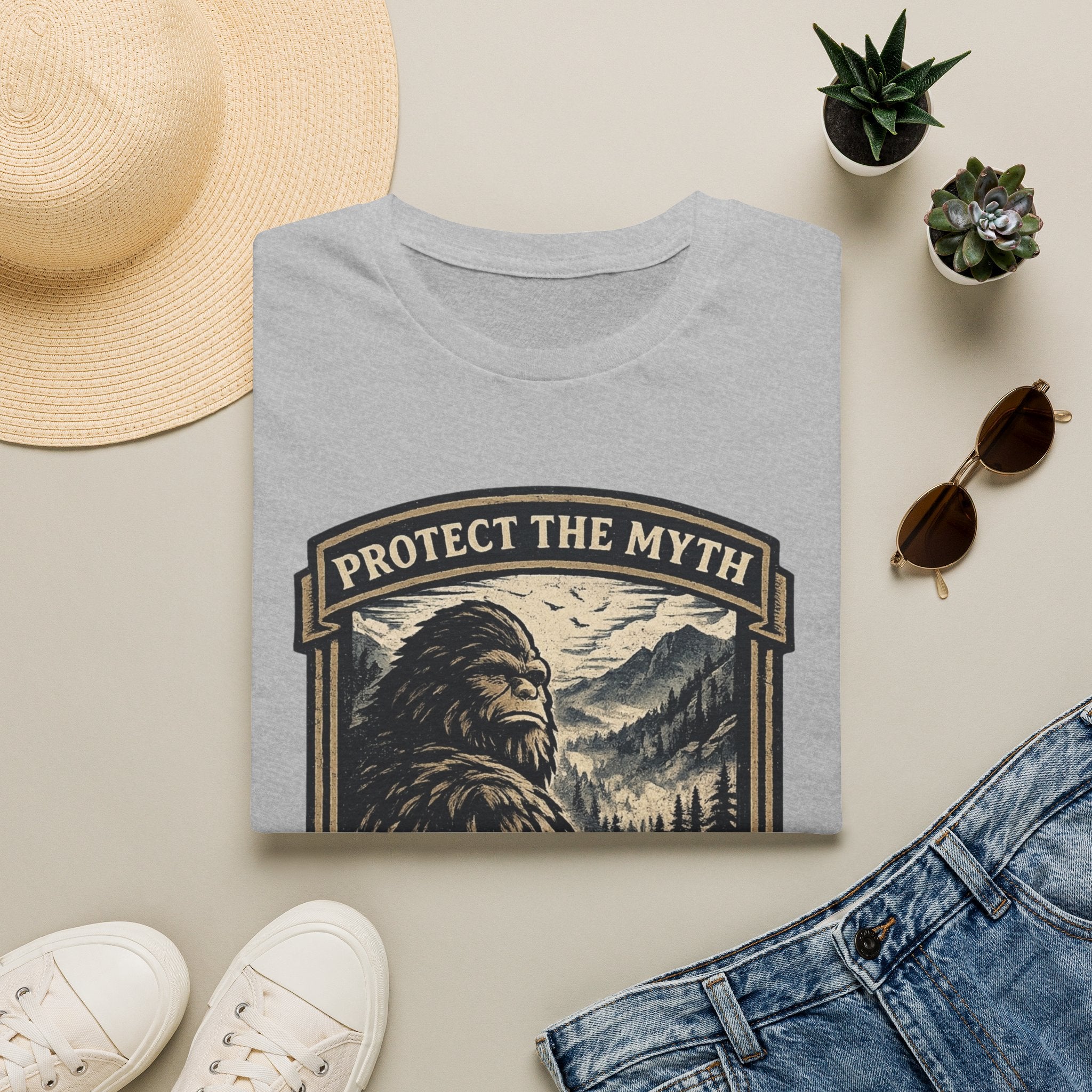 Protect the Myth Vintage Sasquatch T-Shirt
