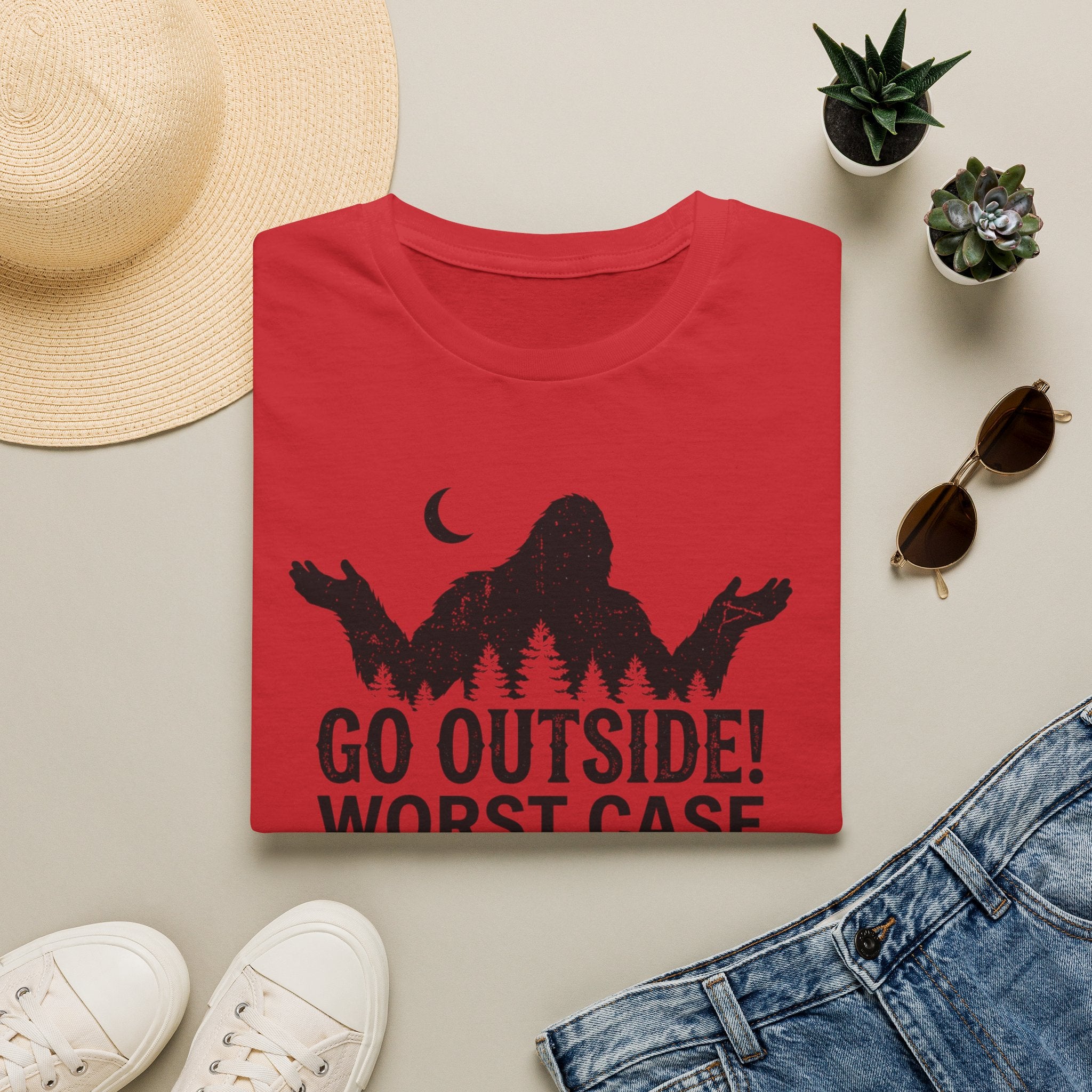 Go Outside! Worst Case Scenario T-Shirt