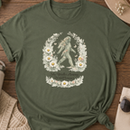 She Walks Among Wildflowers Cryptic T-Shirt