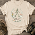 She Walks Among Wildflowers Cryptic T-Shirt