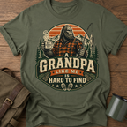 Grandpa Like Me Is Hard to Find Bigfoot T-Shirt