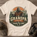 Grandpa Like Me Is Hard to Find Bigfoot T-Shirt