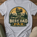 Golf Sasquatch T‑Shirt — Best Dad by Par