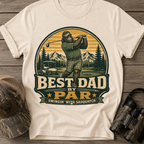 Golf Sasquatch T‑Shirt — Best Dad by Par