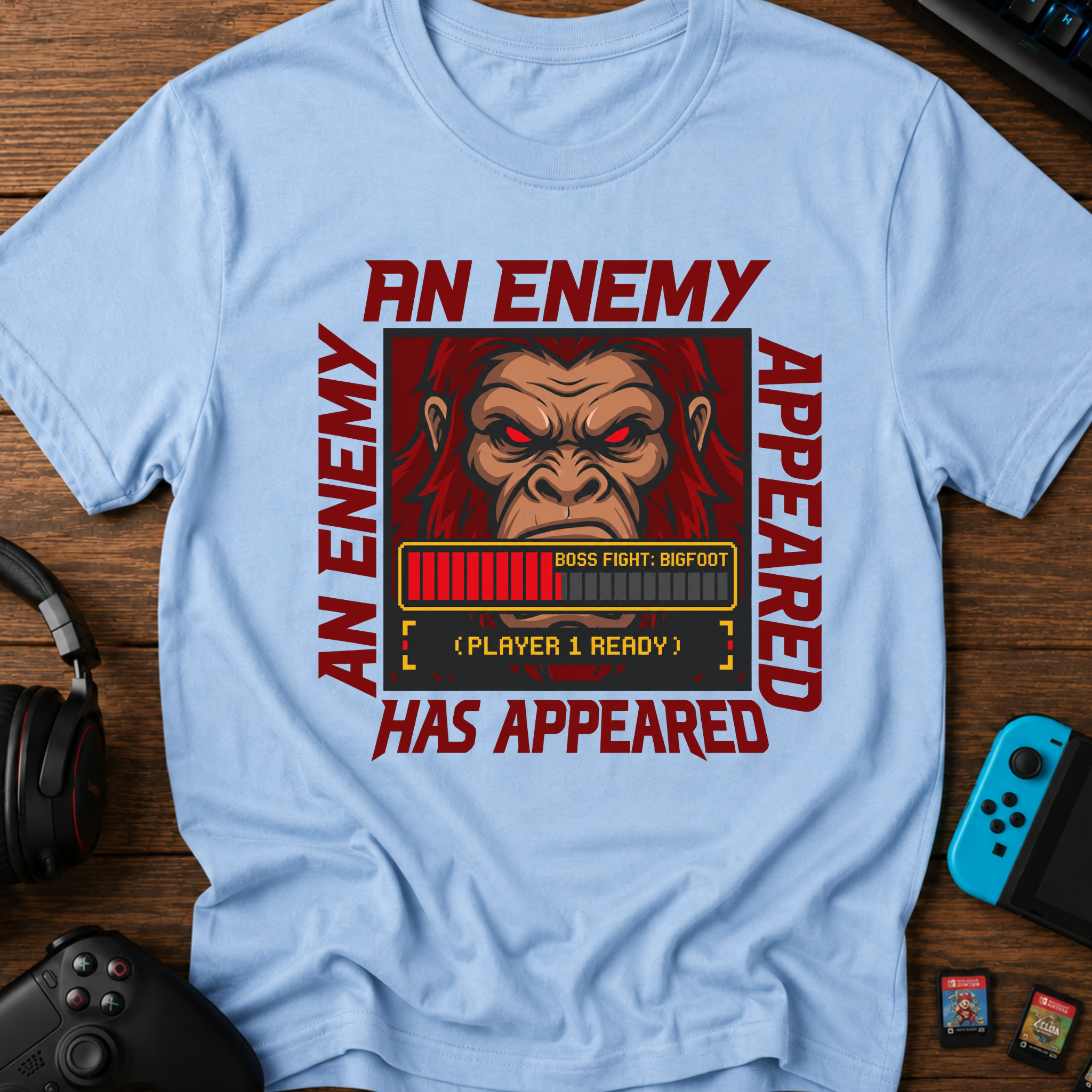 An Enemy Has Appeared Gaming T-Shirt