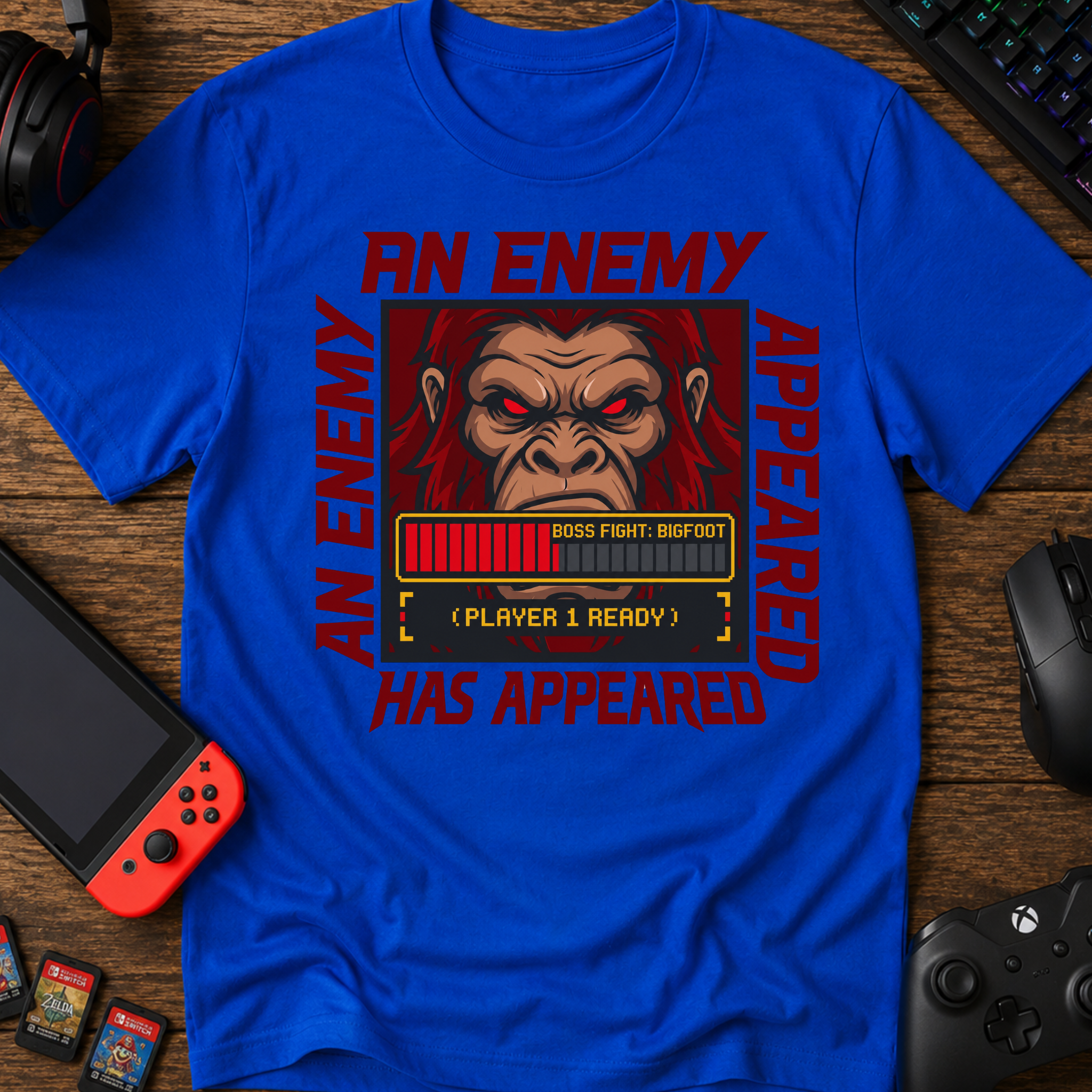 An Enemy Has Appeared Gaming T-Shirt