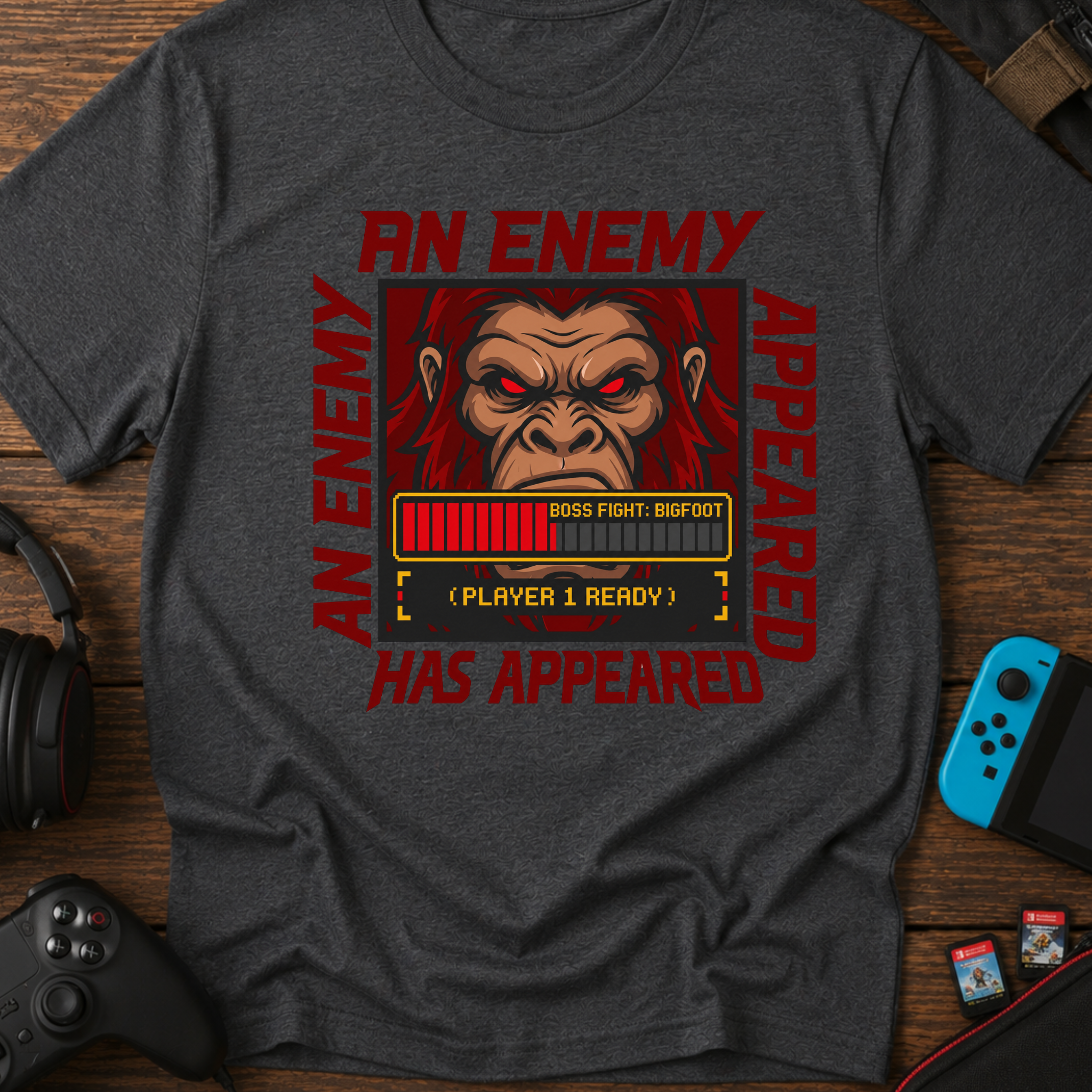An Enemy Has Appeared Gaming T-Shirt