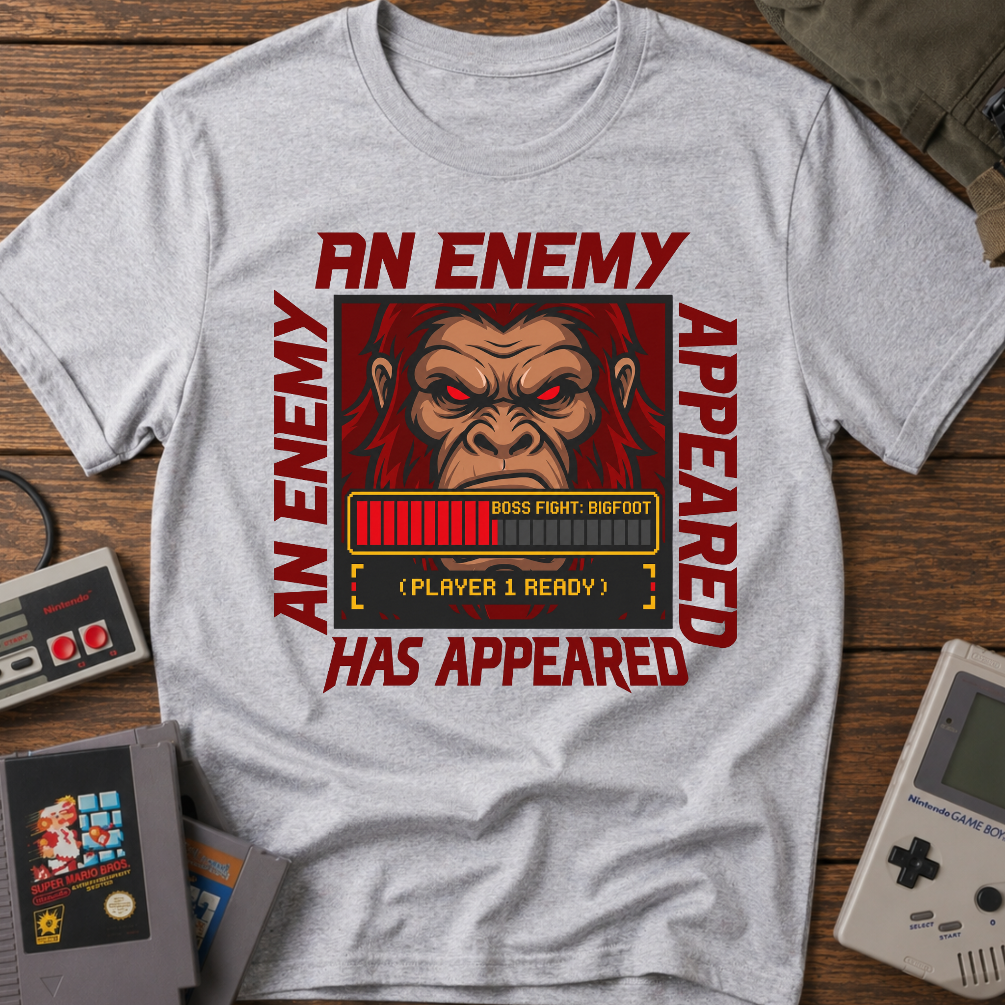 An Enemy Has Appeared Gaming T-Shirt