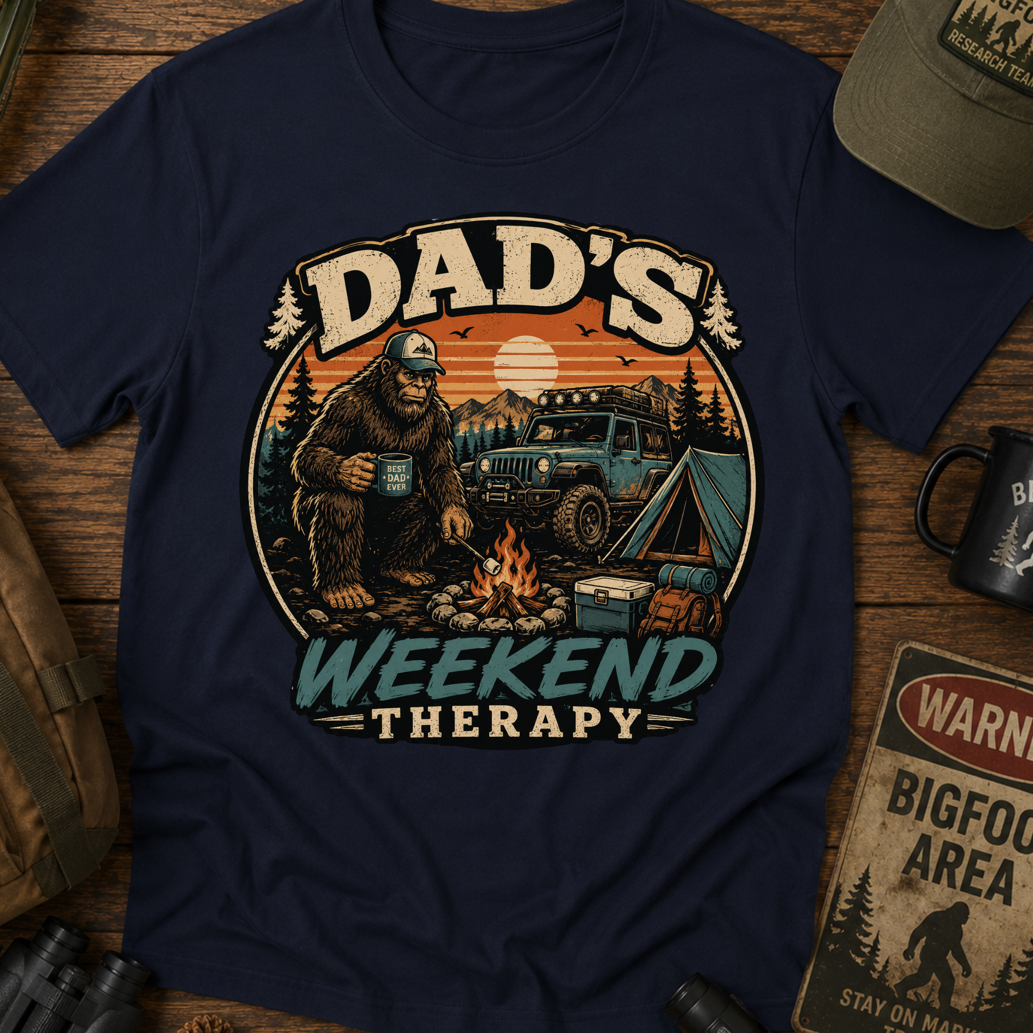 Dad's Weekend Therapy T-Shirt