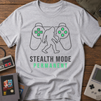 Bigfoot Gamer T-Shirt — "Stealth Mode Permanent"