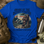 Aware of the Bigfoot Situation Funny T-Shirt