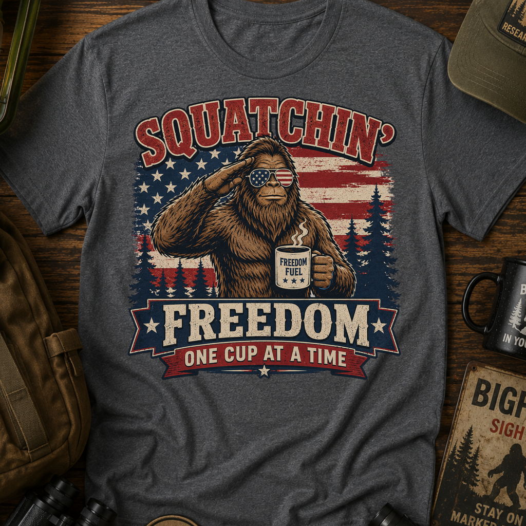 Squatchin' Freedom T-Shirt