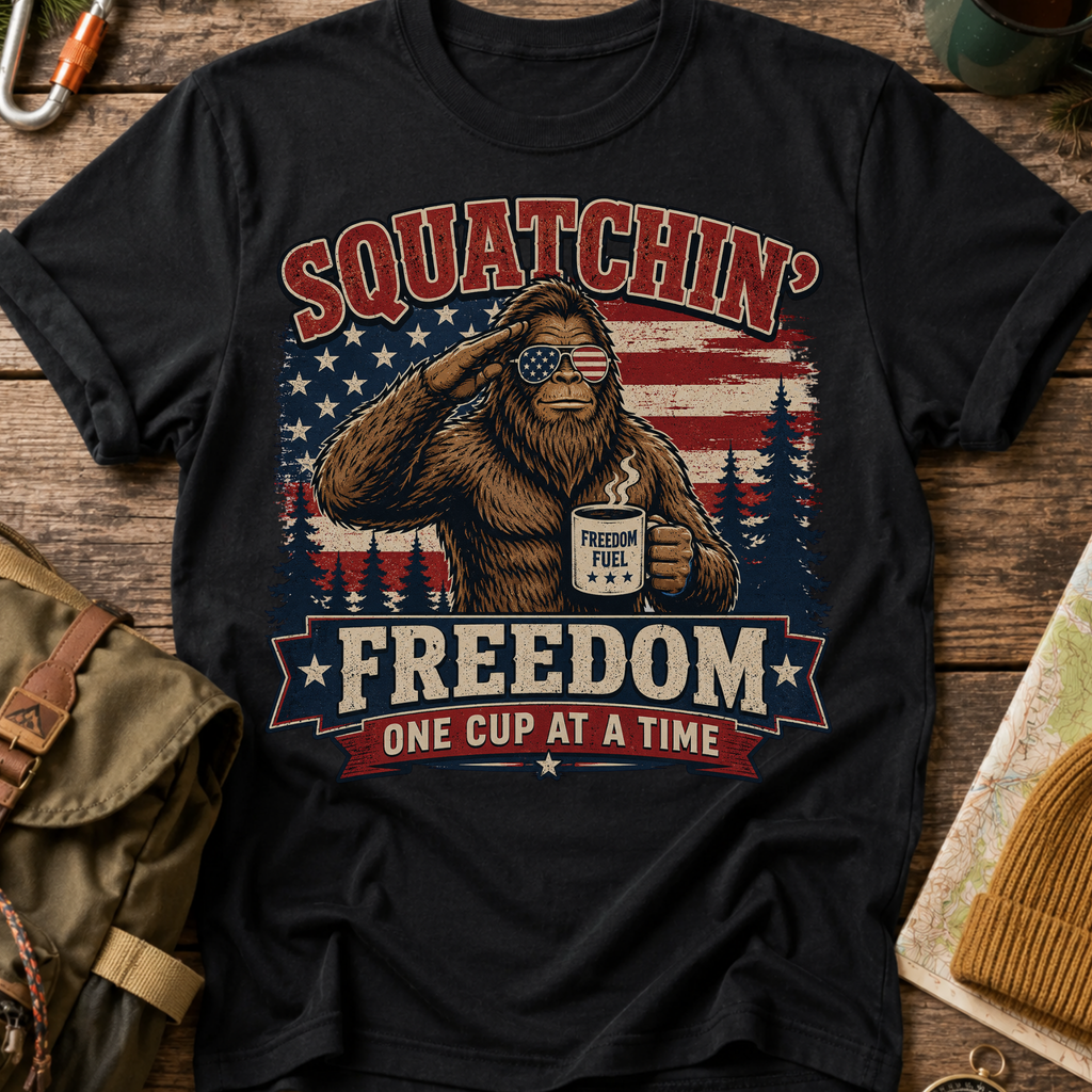 Squatchin' Freedom T-Shirt