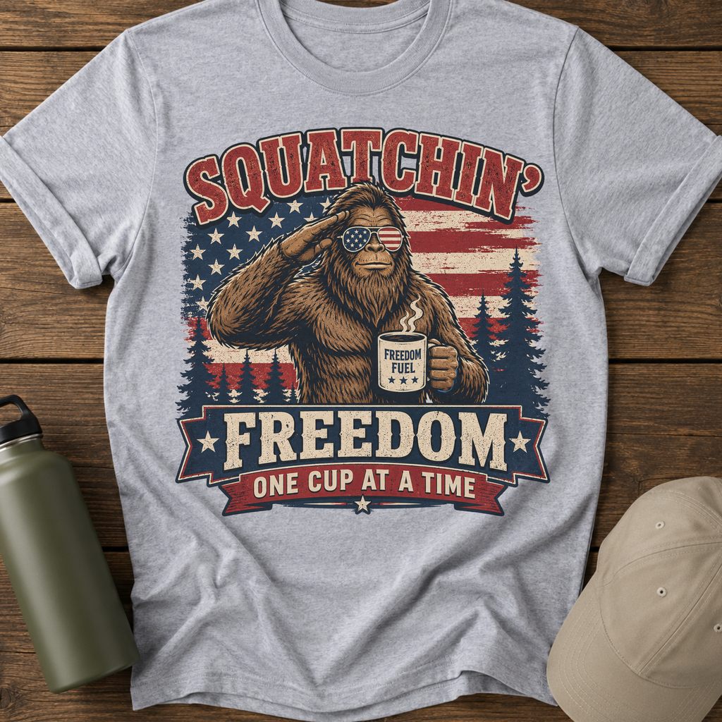 Squatchin' Freedom T-Shirt