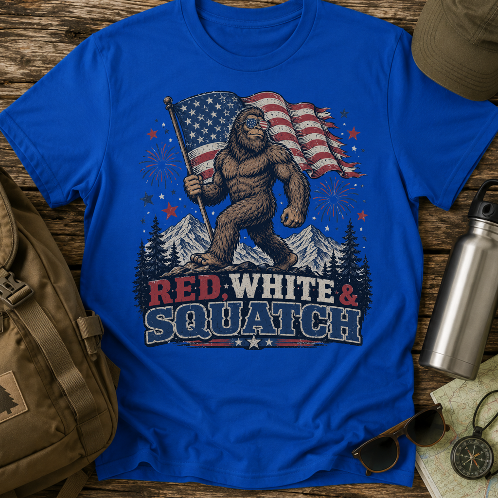 Patriotic Sasquatch T-Shirt