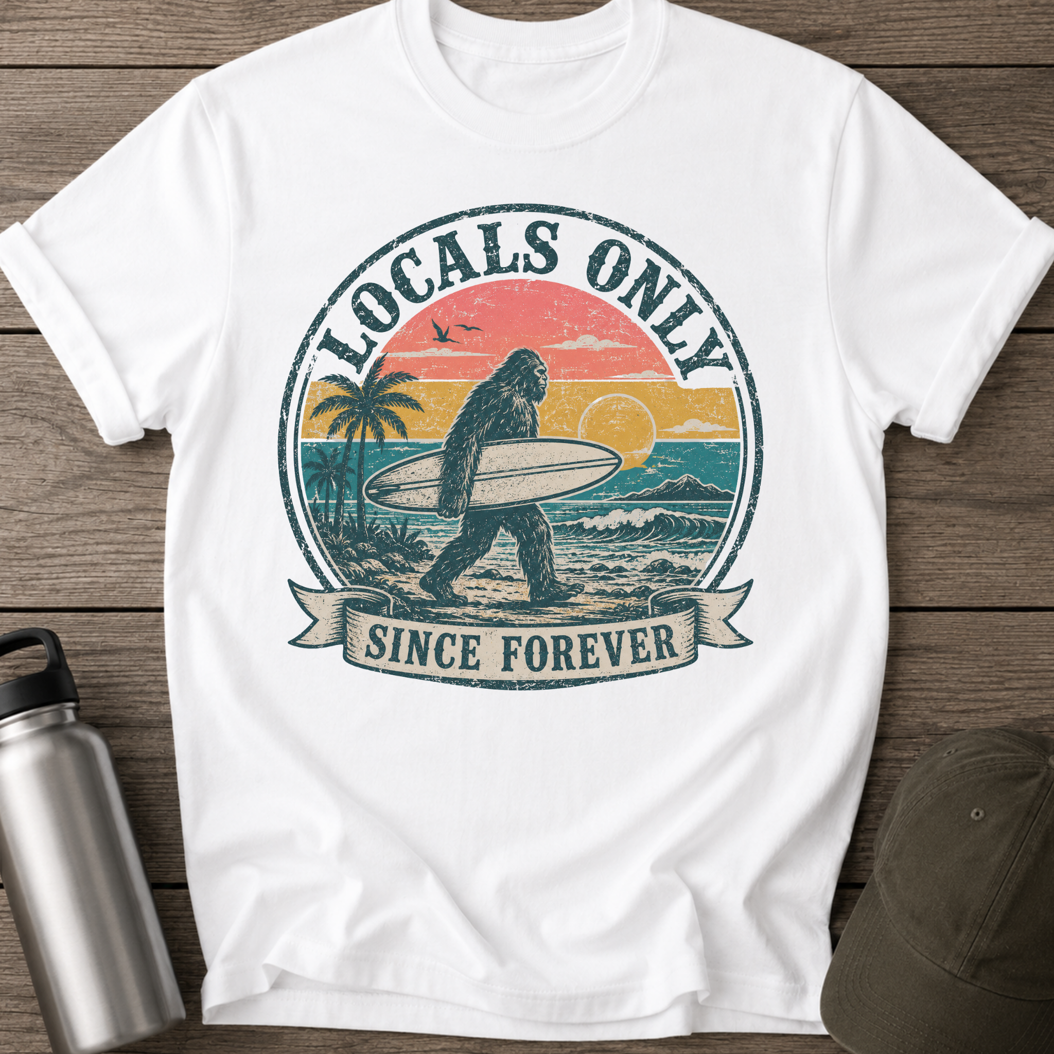 Locals Only Surf T-Shirt