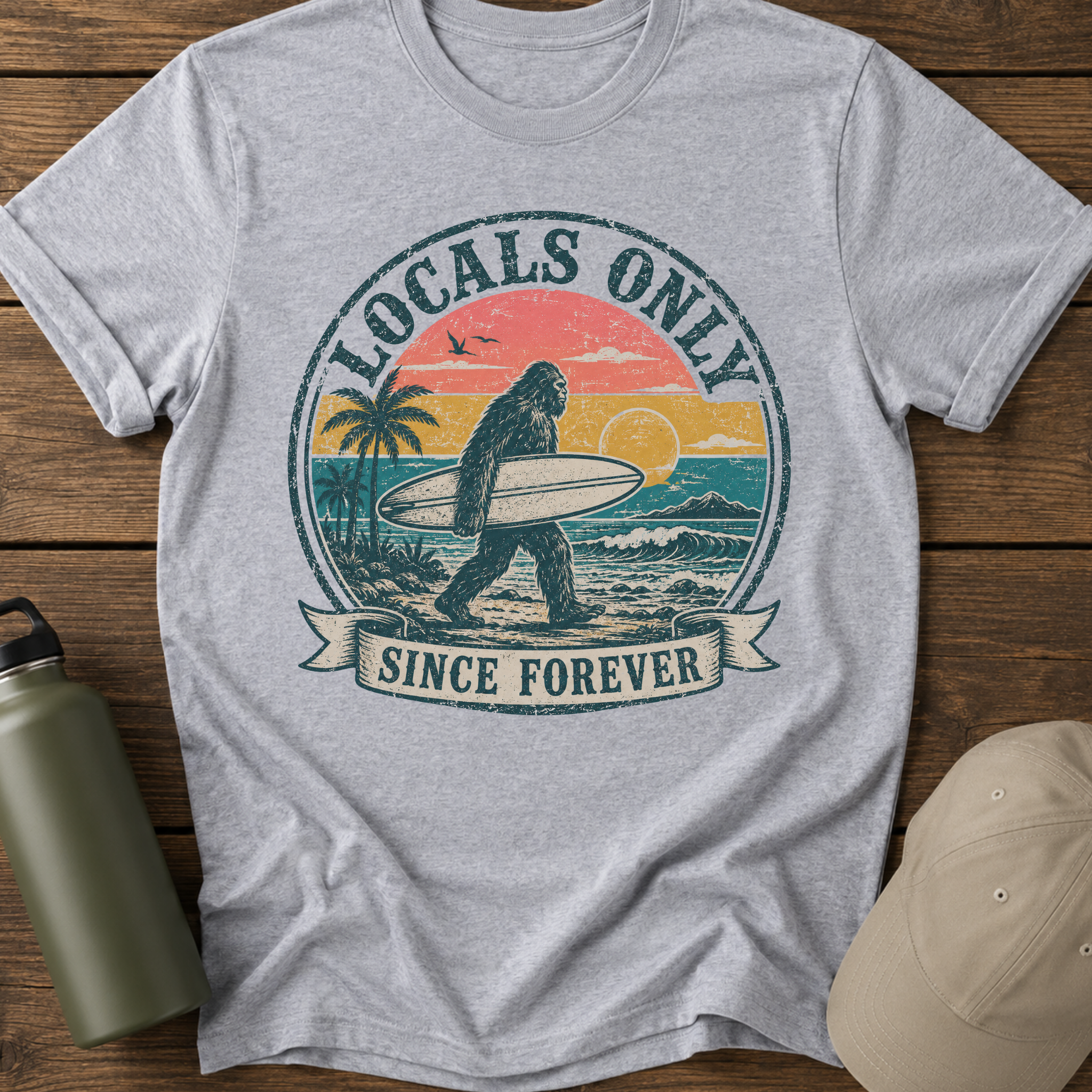 Locals Only Surf T-Shirt