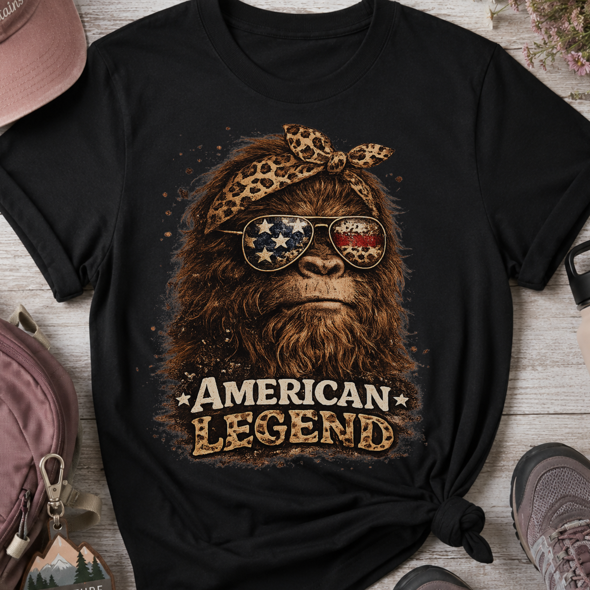 American Legend Patriotic Sunglasses T-Shirt