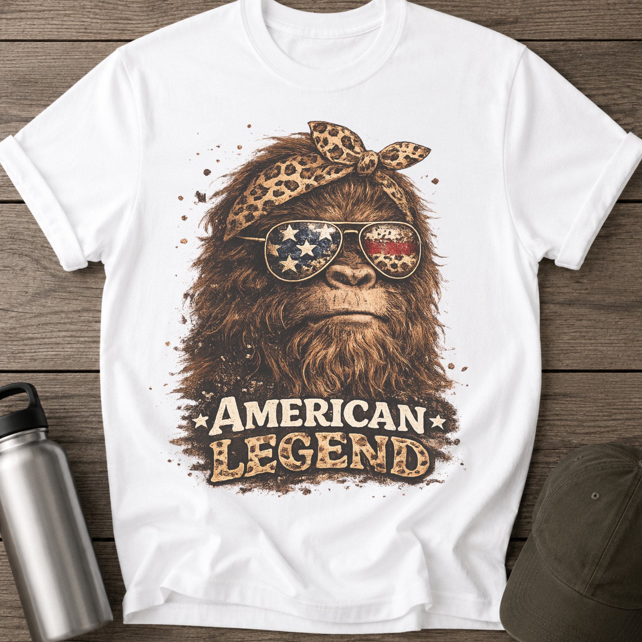 American Legend Patriotic Sunglasses T-Shirt