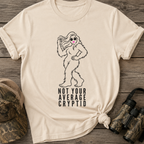 Not Your Average Cryptid Cute Sasquatch T-Shirt