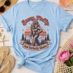 Sassy Fluffy Perfectly Elusive Retro Sasquatch T-Shirt