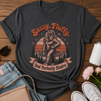Sassy Fluffy Perfectly Elusive Retro Sasquatch T-Shirt