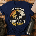 I'm Avoiding Ridiculous Humans Bigfoot Sasquatch T-Shirt