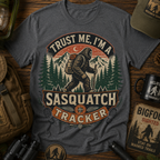 Trust Me, I’m a Sasquatch Tracker” Retro T-Shirt