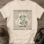 Elusive Botanical Gardening Vintage Sasquatch T-Shirt