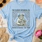 Elusive Botanical Gardening Vintage Sasquatch T-Shirt