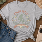 Grow Wild Garden Monster Sasquatch T-Shirt