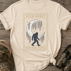 Wild Spirit Gentle Soul Boho Sasquatch T-Shirt