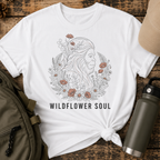 Wildflower Soul Boho Floral Bigfoot T-Shirt