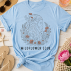 Wildflower Soul Boho Floral Bigfoot T-Shirt