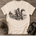 Cryptid Adventure Bigfoot, Nessie & Alien Retro T-Shirt