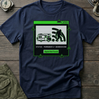 RV Sasquatch Signal Not Found Camper T-Shirt