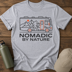 Nomadic By Nature RV Adventure Camper T-Shirt