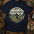 Aware of the Wilderness Situation but Remaining Cryptid Neutral Bigfoot T-Shirt