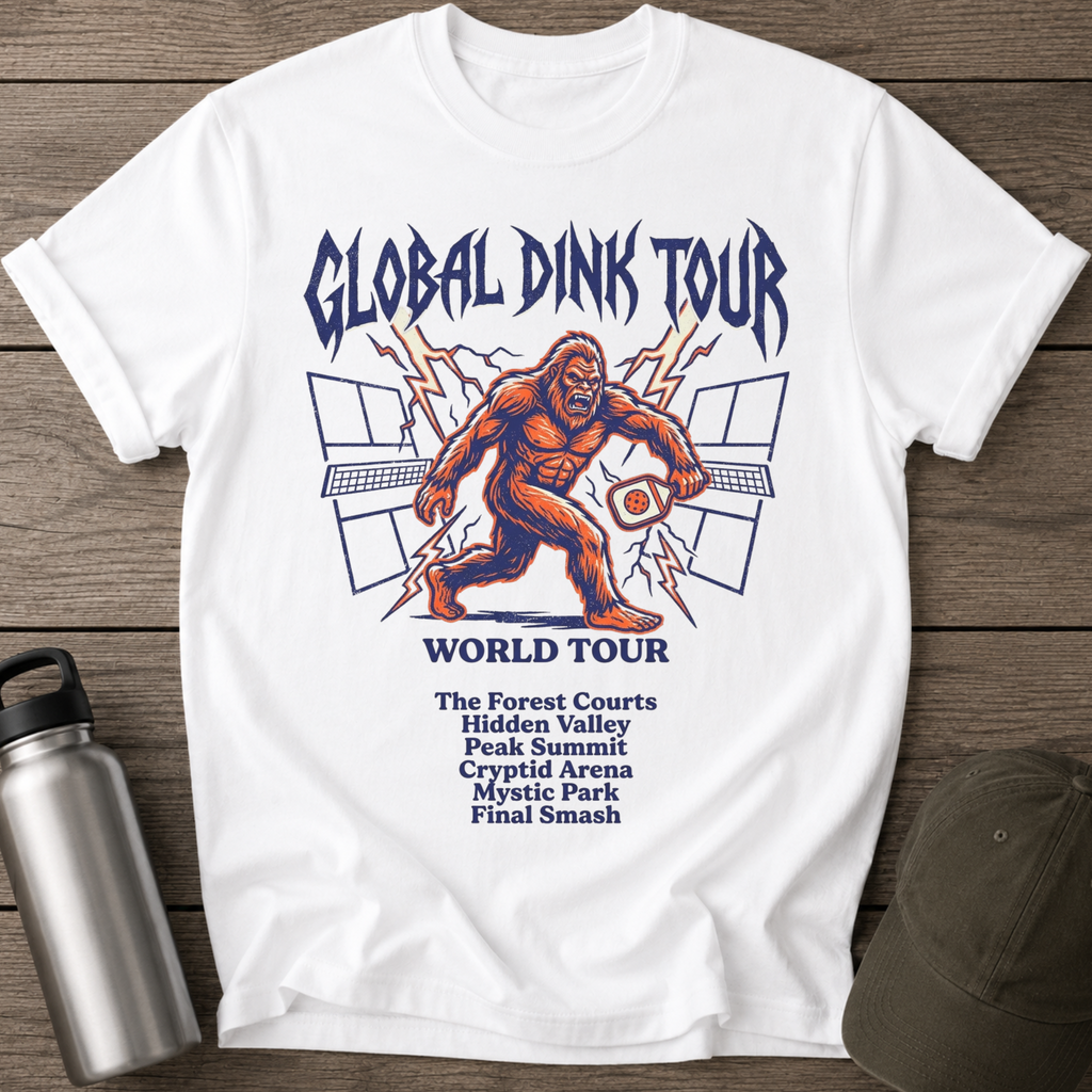 Global Dink Tour Sasquatch  T-Shirt