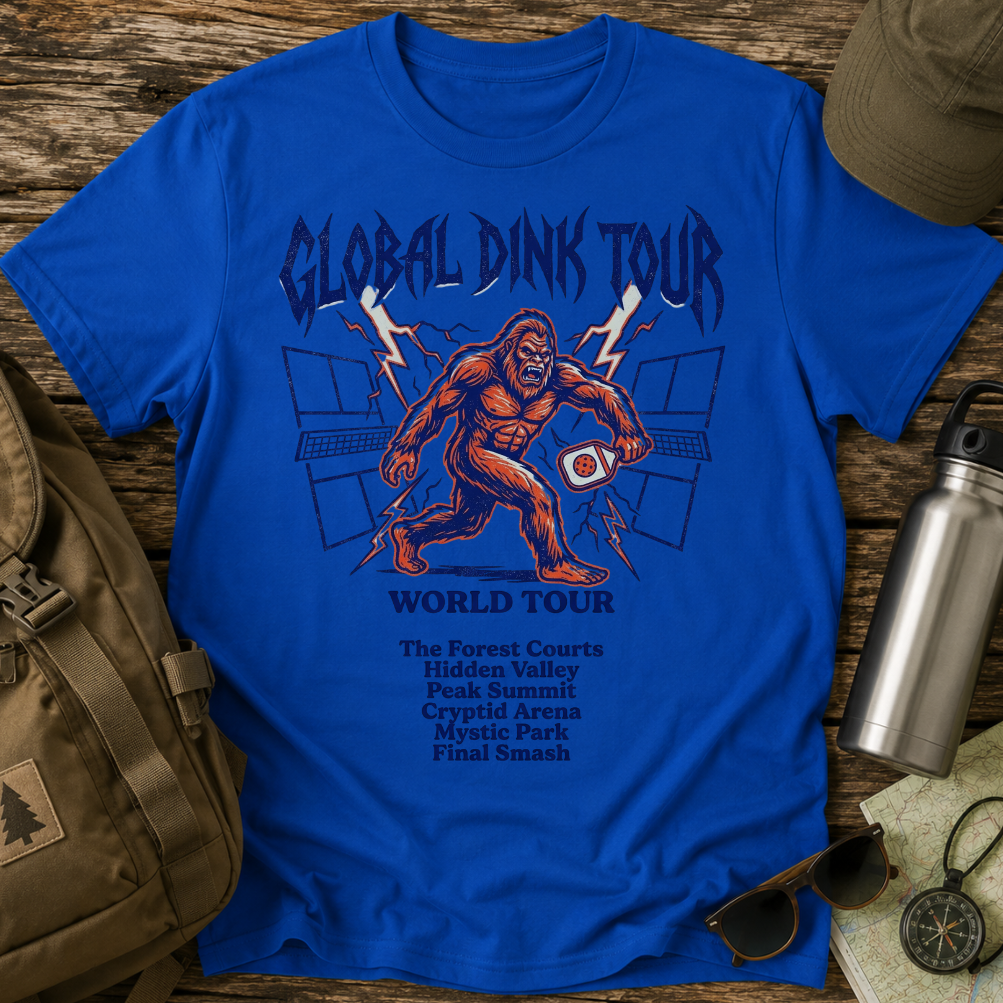 Global Dink Tour Sasquatch  T-Shirt