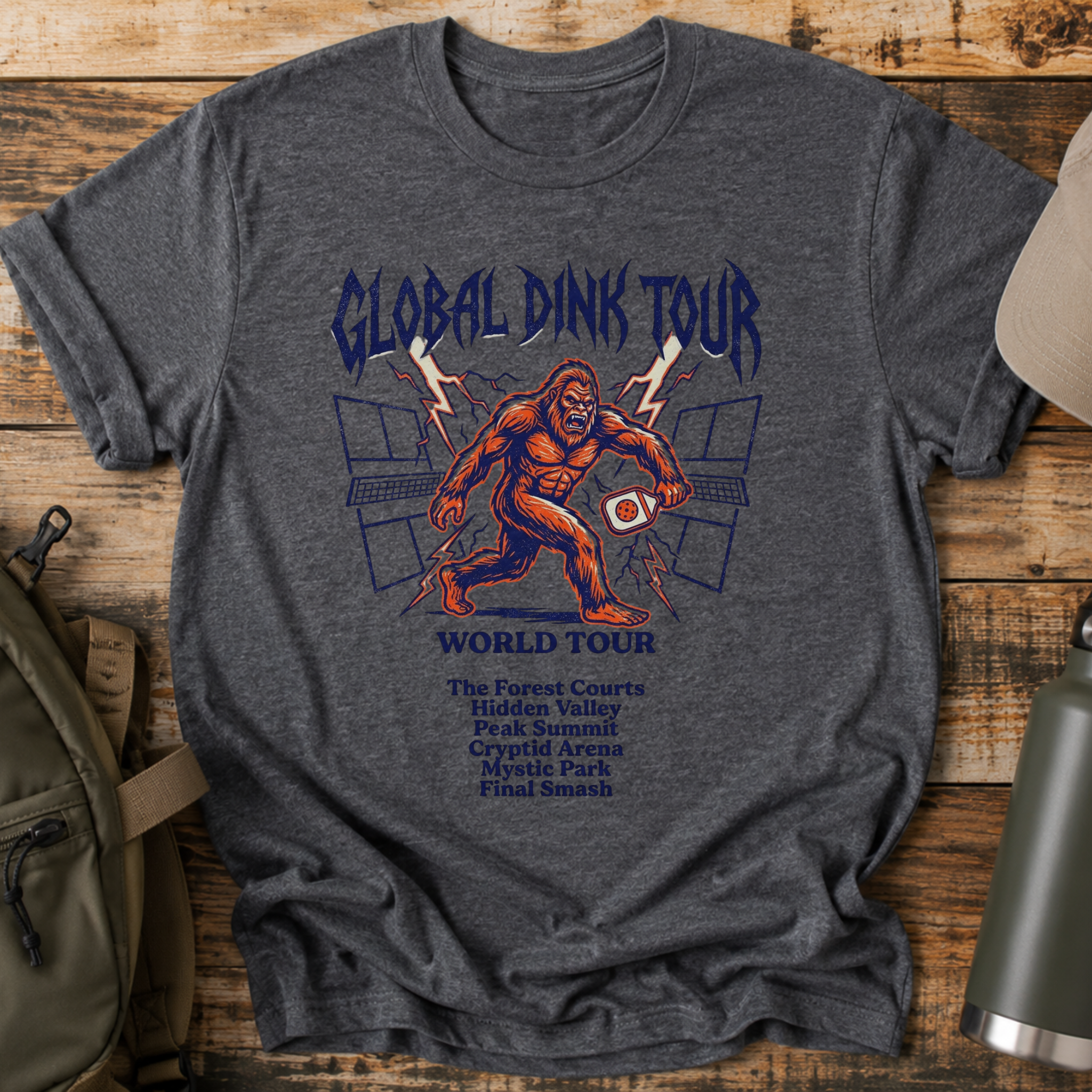 Global Dink Tour Sasquatch  T-Shirt
