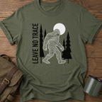 Leave No Trace Bigfoot Retro T‑Shirt