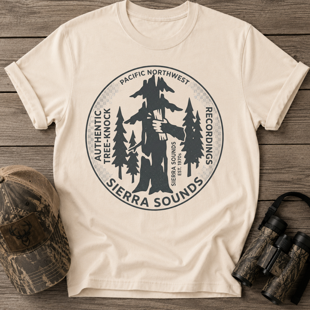 Pacific Northwest Sierra Sounds Vintage Sasquatch T-Shirt
