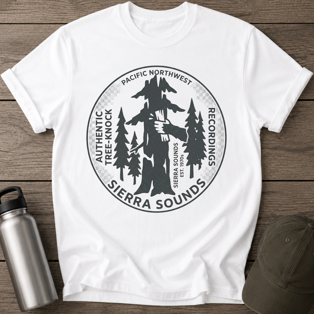 Pacific Northwest Sierra Sounds Vintage Sasquatch T-Shirt