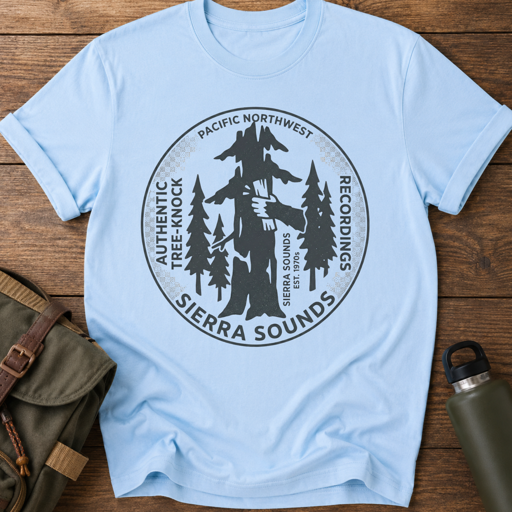 Pacific Northwest Sierra Sounds Vintage Sasquatch T-Shirt