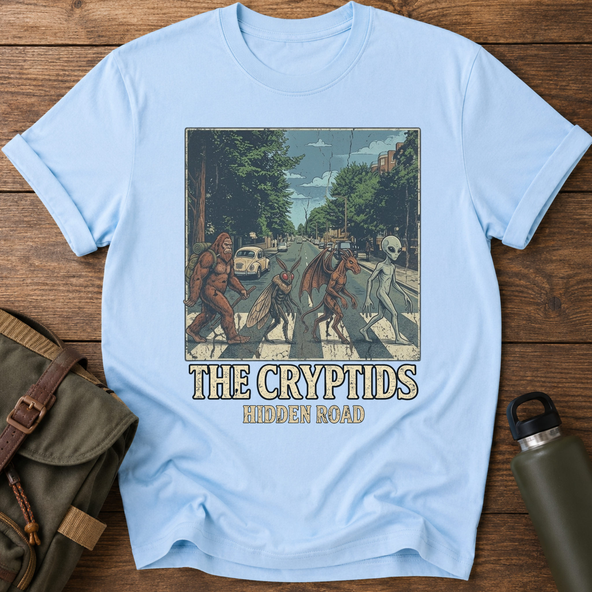 Cryptids Hidden Road T-Shirt — Vintage