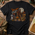 The One Night I Don’t Have to Hide Bigfoot Halloween T-Shirt | Funny Sasquatch Trick-or-Treat Tee