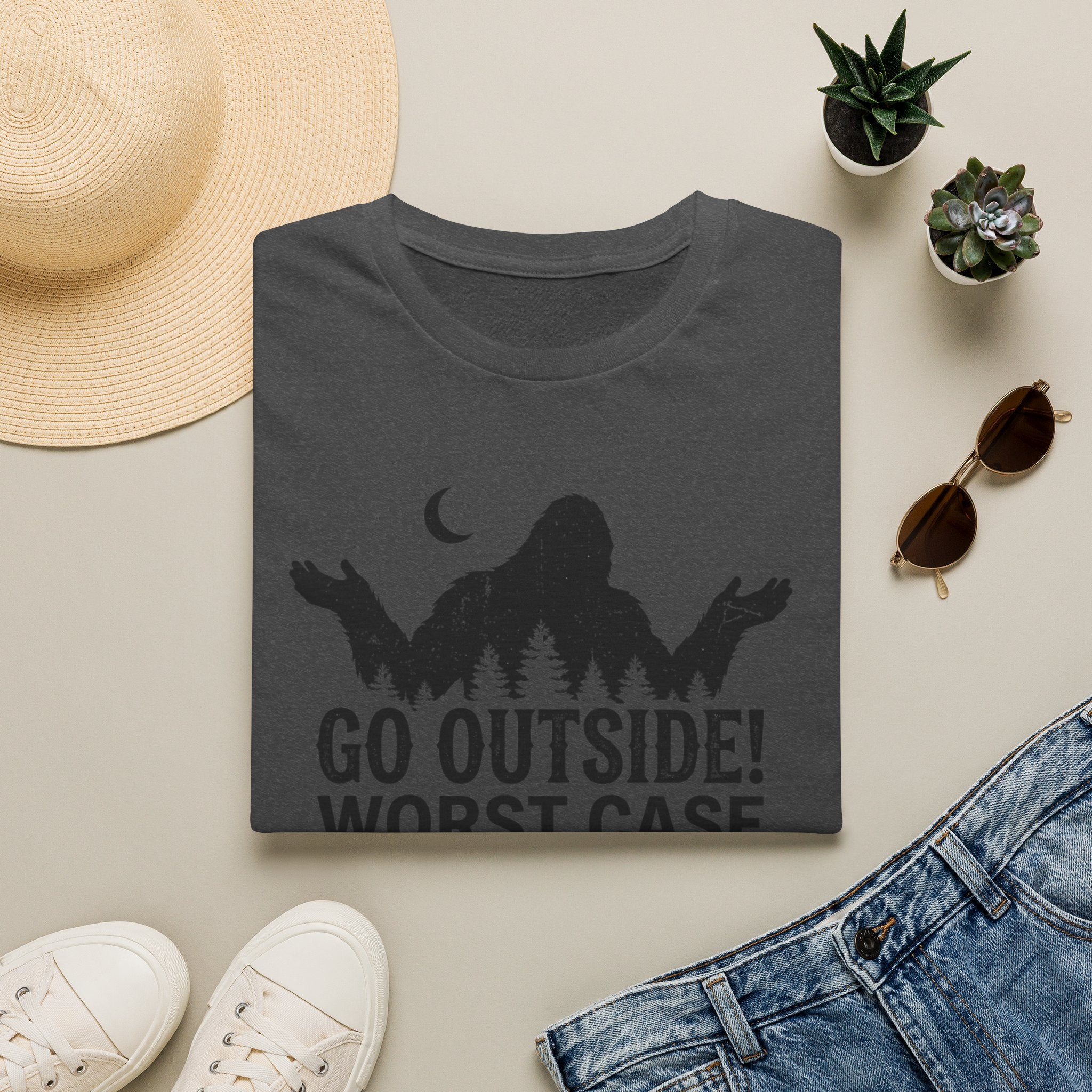 Go Outside! Worst Case Scenario T-Shirt