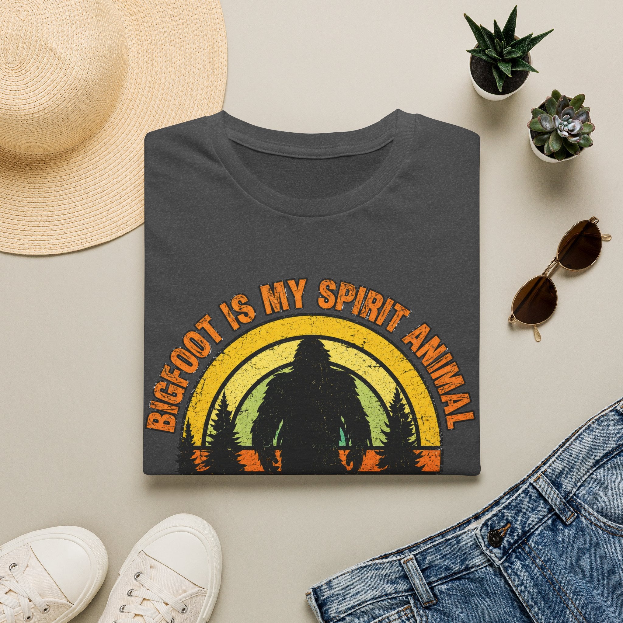 Bigfoot Is My Spirit Animal T-Shirt